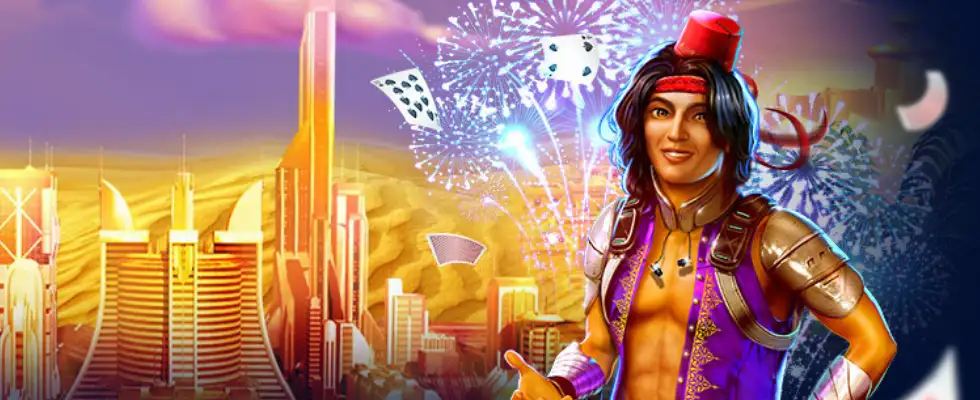 Prestige Spin Casino bonus banner with generous rewards